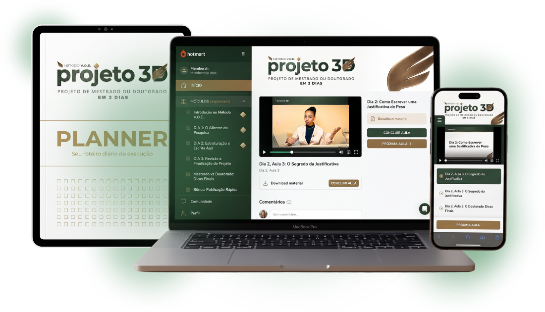 Mockup do Projeto 3D — Projeto de Pesquisa em 3 dias