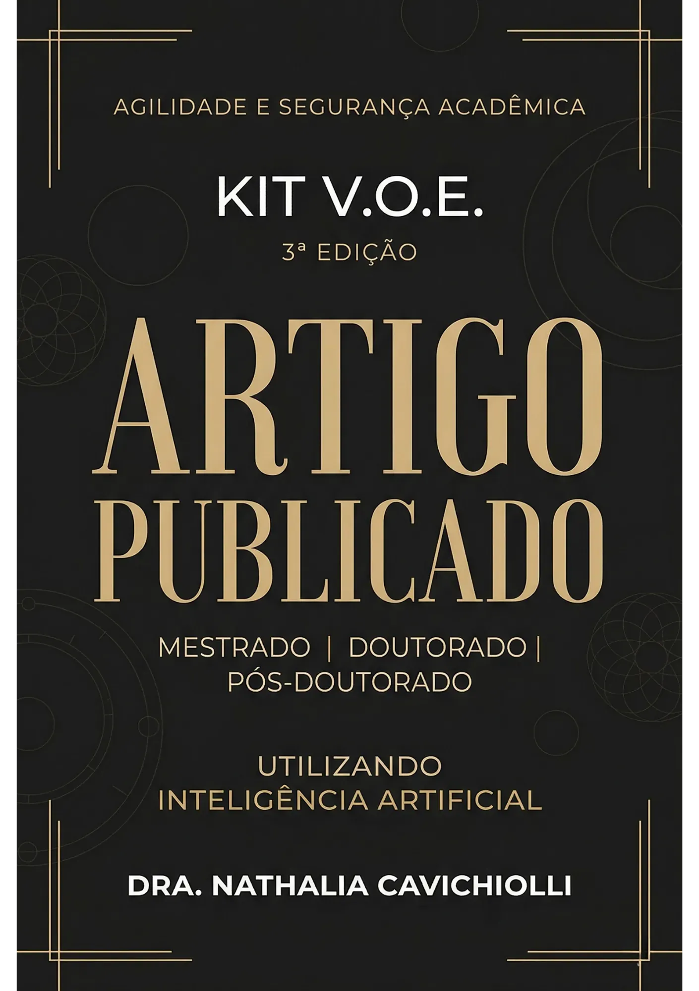 Capa do Kit V.O.E. Artigo Publicado 3ª edição